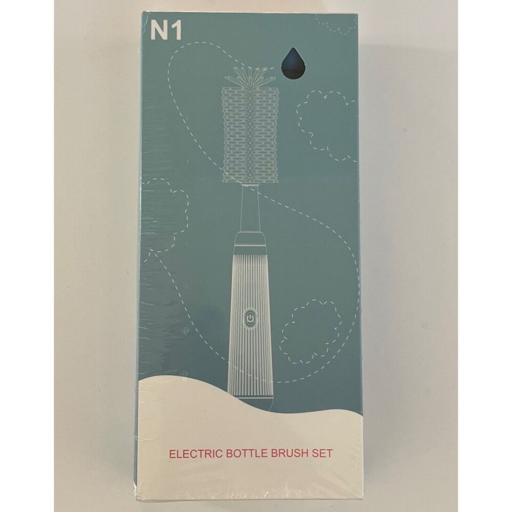 Electric Baby Bottle Brush Cleaner Set With Rechargeable Electric Bottle